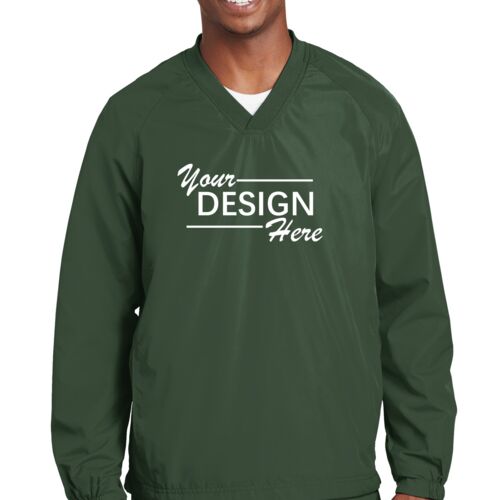 V Neck Raglan Wind Shirt Thumbnail