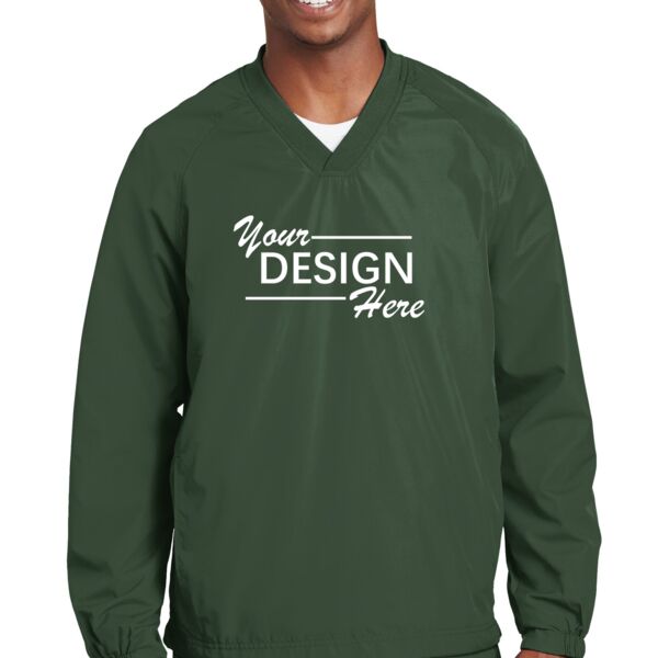 V Neck Raglan Wind Shirt Thumbnail