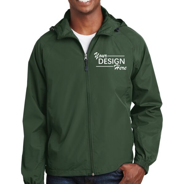 Hooded Raglan Jacket Thumbnail