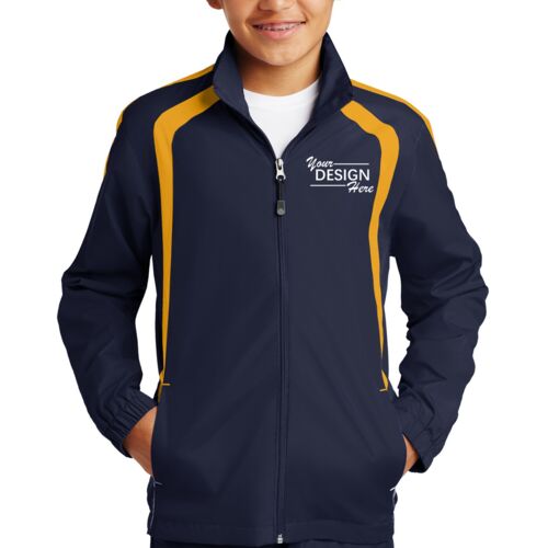 Youth Colorblock Raglan Jacket Thumbnail