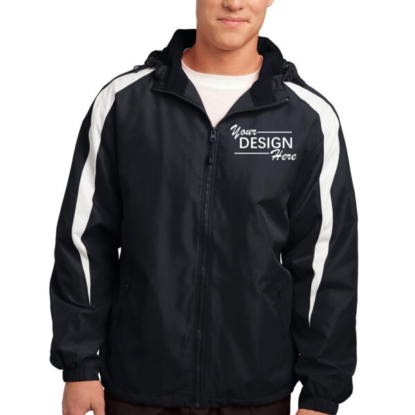 Fleece Lined Colorblock Jacket Thumbnail