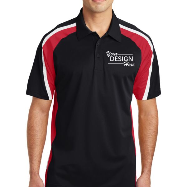 Tricolor Micropique Sport Wick ® Polo Thumbnail
