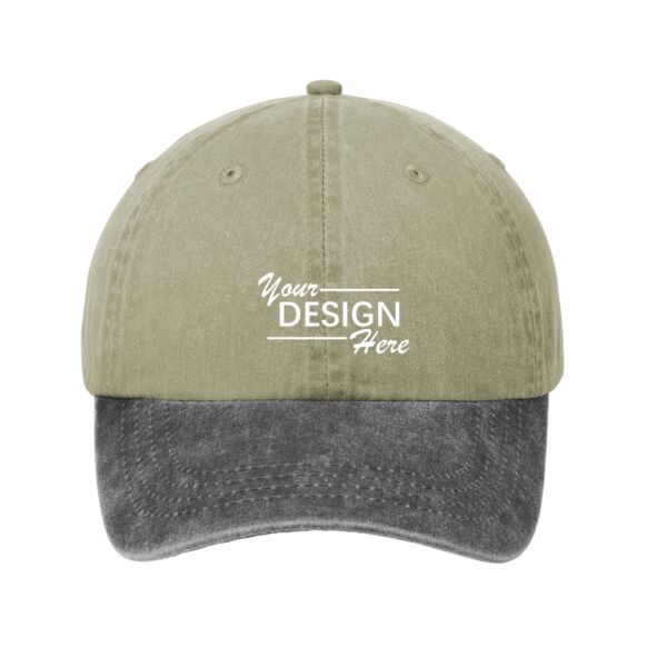 Two Tone Pigment Dyed Cap Thumbnail