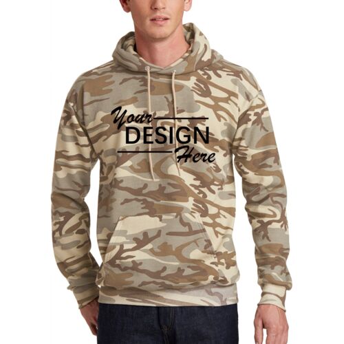 Core Fleece Camo Pullover Hooded Sweatshirt Thumbnail
