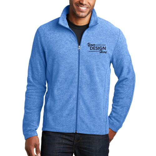 Heather Microfleece Full Zip Jacket Thumbnail