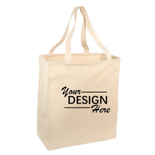 Ideal Twill Over the Shoulder Grocery Tote Thumbnail