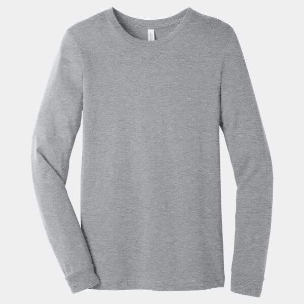 Unisex Heather CVC Long Sleeve Tee Thumbnail