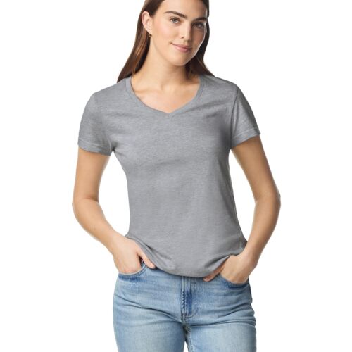 Softstyle® Ladies' V-Neck T-Shirt Thumbnail